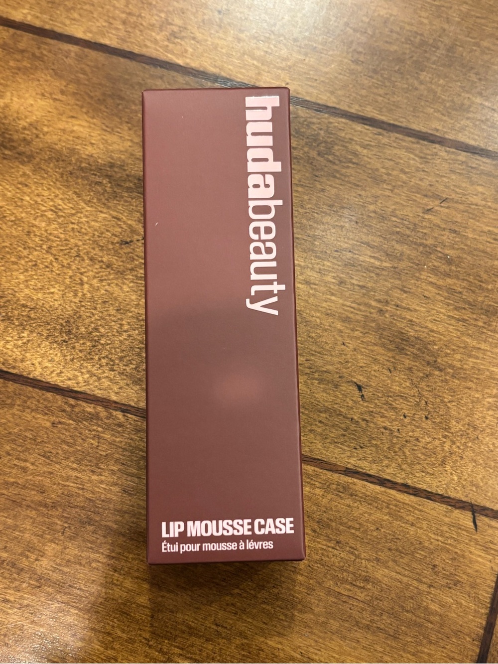 HUDA BEAUTY Lip Mousse Case — Mauve Brown